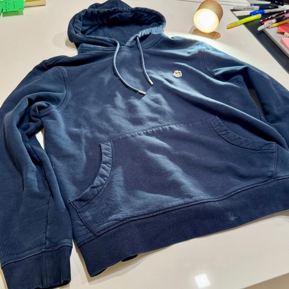 Ted Baker Hendon Hoodie Sweatshirt Men’s Blue Size M - Picture 2 of 9